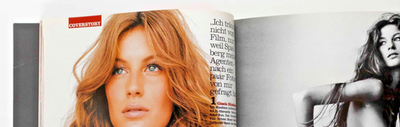 Gisele GQ GERMAN magazine January 2000 Business mode FITNESS