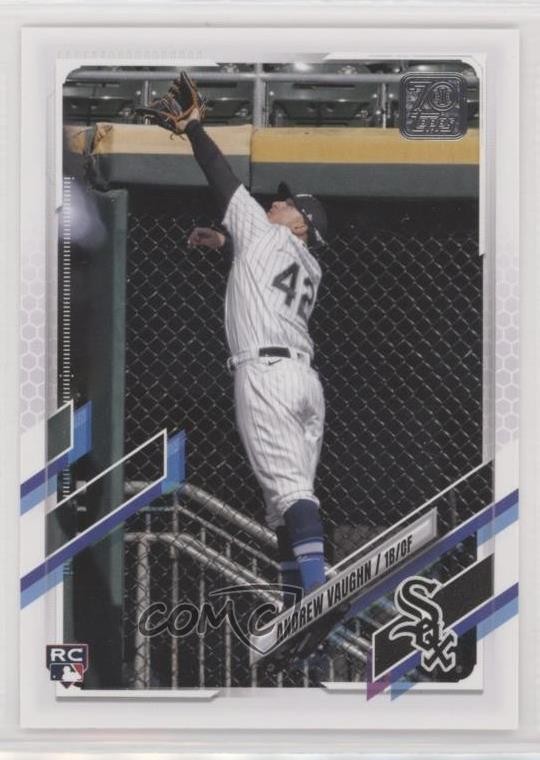 2021 Topps Update SP Variation Andrew Vaughn #US312 09t6