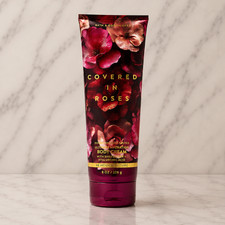 Bath  Body Works Covered In Roses Ultimate Hydration Body Cream 8 oz New - FAST