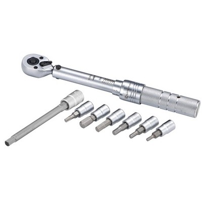 Birzman 3-15Nm Precision Torque Wrench Set with Hex & T25 Sockets