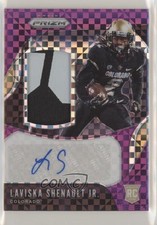 2020 Chronicles Draft Picks Purple Prizm /20 Laviska Shenault Jr Patch Auto 0c2