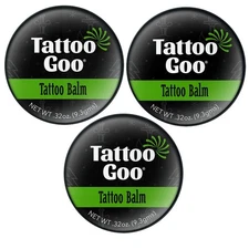 Tattoo Aftercare Ointment Goo Salve Tattoo 3pcs 9.3g (.33oz) Tin