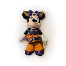 NWT Disney Store Official Halloween Minnie Mouse Soft 15" Plush Toy 2025