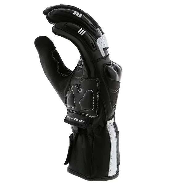 RST Pilot Leather Black White, photo 9 of 11