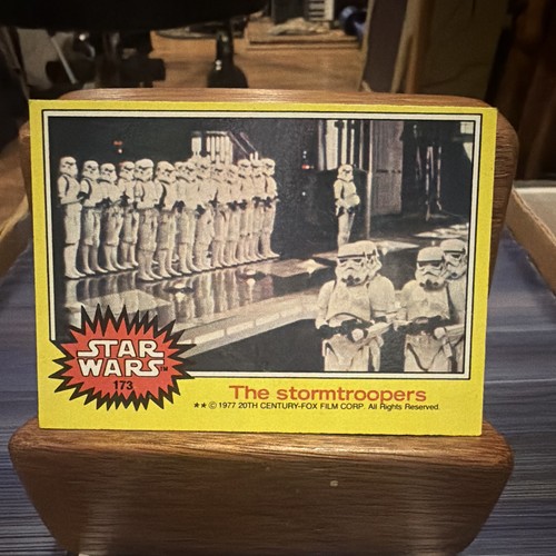 1977 Topps Star Wars #173 The stormtroopers — TAG (grade unconfirmed)
