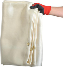 4 Feet X 6 Feet Welding Blanket Fire Flame Retardant Fiberglass Safety Shield Gr