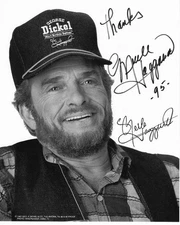MERLE HAGGARD Signed Autograph Photo 8.5x11 Country Music reprint