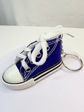 Dark Blue Mini Sneaker Bag Charm, Key Ring or Keychain NWOT
