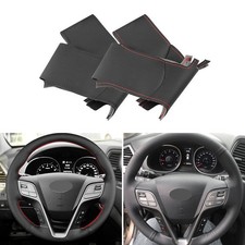 DIY Lenkrad Leder Abdeckung für Hyundai Santa Fe 2013-2018 Grand ix45 2013-2016
