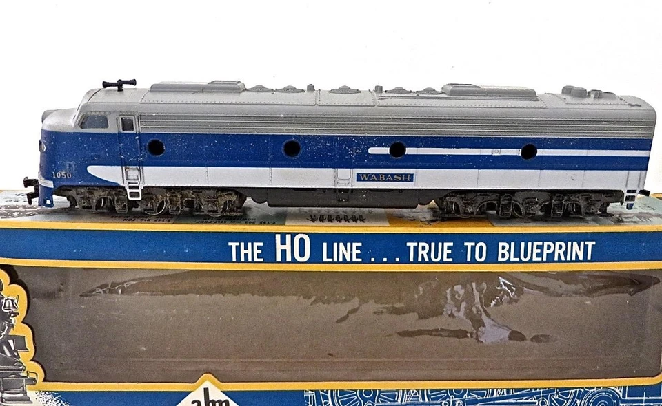 HO Rivarossi for AHM Wabash  E8A Dummy Diesel Locomotive #1050 LOW SHIP COST - Image 2 of 4