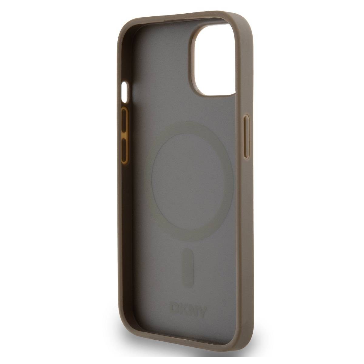 Coque iPhone 15 DKNY Marron Évite les Rayures avec Style Unique - 3