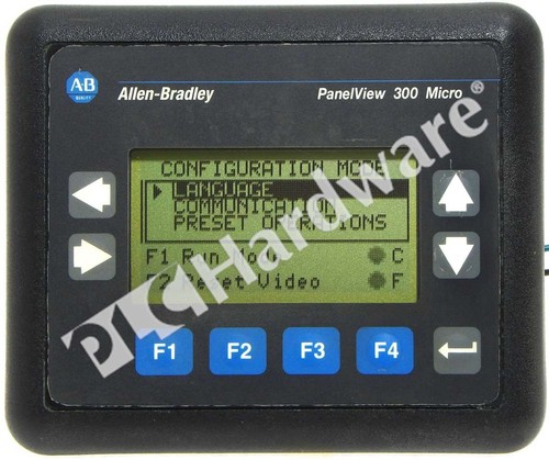 Allen Bradley 2711-M3A18L1/A PanelView 300 Micro 3" Monochrom RS-232 Terminal - Bild 3 von 8