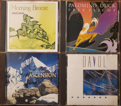 4 CD LOT   Anugama   Palomino Duck Free Flight   Davol Paradox   Dean Evenson