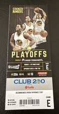 2017 NBA Playoffs Ticket Stub R2G1 Golden State Warriors v Utah Jazz 5/2/17