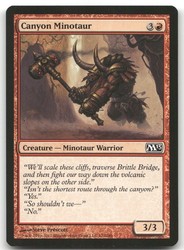 Canyon Minotaur - Magic 2013 (M13) #122