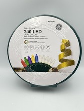 GE Color Choice 300 Ct 62.2-ft Multiffunction White/Multicolor LED String Lights