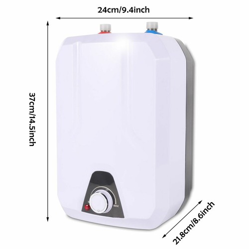 Instant Hot Water Heater for Kitchen 1500W Electric Water Heater 6L/1.59gal