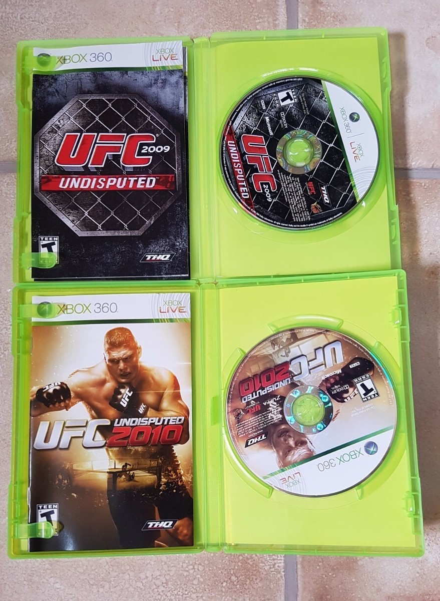 UFC Undisputed 3/UFC Personal Trainer Kinect Xbox 360 Combo Game