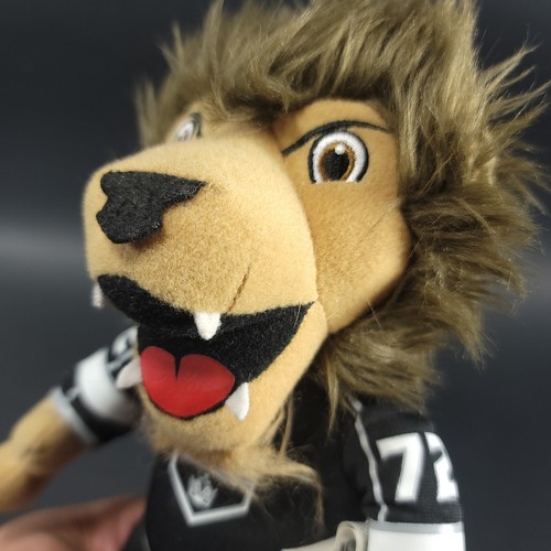 LA Kings BAILEY Lion Mascot Plush Gaming Hockey Uniform 12 Inch - Picture 2 of 7