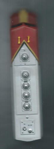 VINTAGE SANTA FE 8689 RED & SILVER LIFE-LIKE POWERED LOCOMOTIVE TRAIN, HO SCALE - Picture 3 of 3