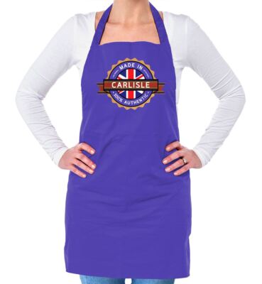 Made In Carlisle - Unisex Erwachsene Schürze - Stadt Stadt Dorf Born Love Live