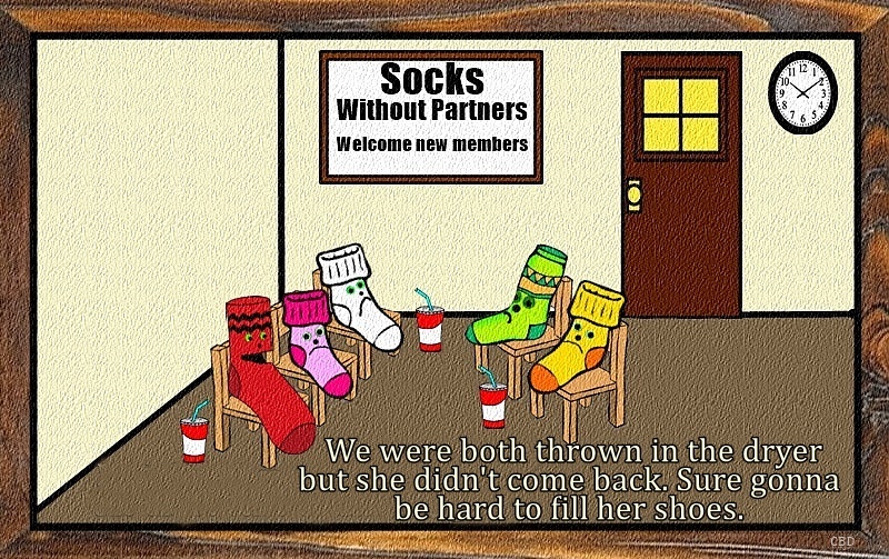 (Socks Missing) WALL DECOR, VINTAGE, RUSTIC, PRIMITIVE, HARD WOOD, SIGN, PLAQUE-image