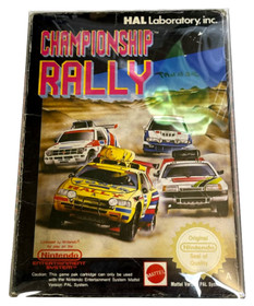 Championship Rally Nintendo NES Boxed PAL *Complete*