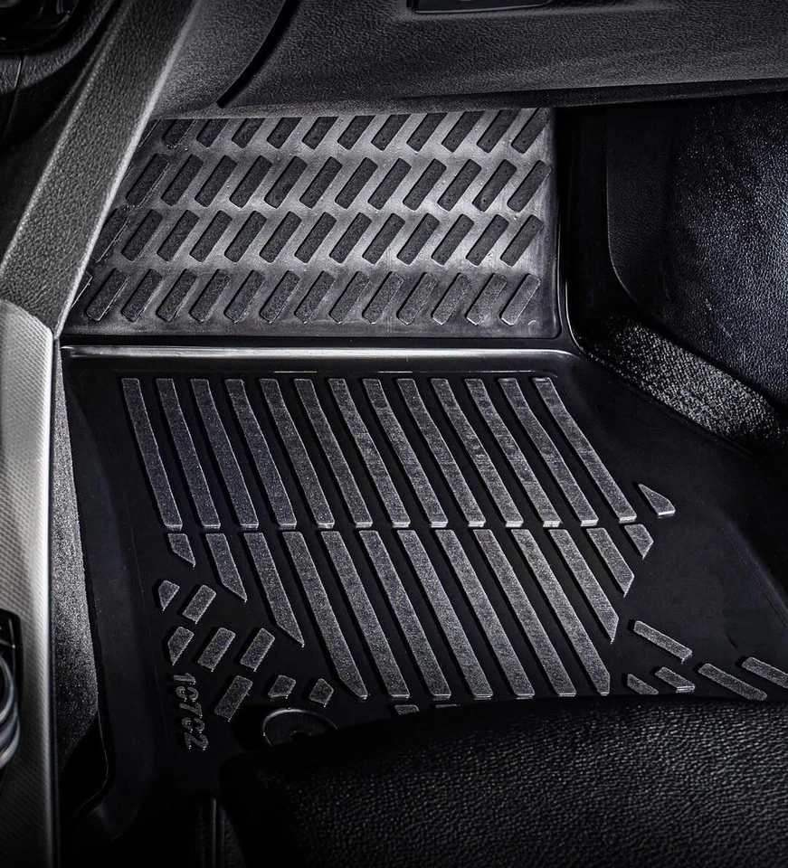 Juego de alfombrillas + revestimiento de maletero de carga para Porsche Cayenne 2011-2017 3D Eco Foto 2 de 4