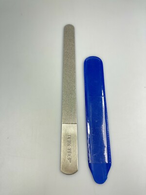 NEW - 1 PACK 8'' Diamond Deb Manicure Nail File Crystal Surface  FREE SHIPPING