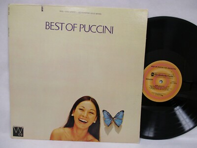 Best Of Puccini Sy Shaffer Vienna State Opera 1970 Record ABC Westminster 8104