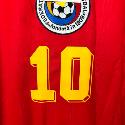 Romania 1996-1998 Adidas Away Football Shirt BNWT - Hagi 10 | eBay