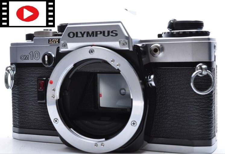 フィルムカメラ Olympus OM-10 Silver 35mm SLR FilmCamera Olympus OM-10 Silver 35mm SLR Film Camera Body Only Exc+5