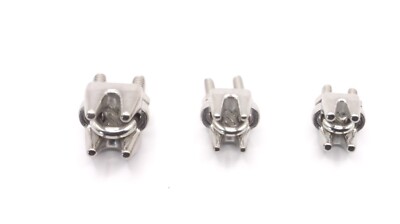 Edelstahl A4 Drahtseil Griff Bull Dog Klemme Kabel U Bolzen Marine Grade 316