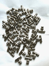 100 PCS BNC TEE MALE TO 2 FEMALE SECURITY CCTV CAMERA VIDEO SPLITTER ADAPTER