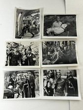 FLASH GORDON Serial Movie Vintage 8x10 Press Photo 6pc Lot Buster Crabbe