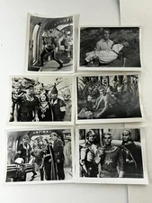 FLASH GORDON Serial Movie Vintage 8x10 Press Photo 6pc Lot Buster Crabbe