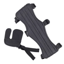 1 Set of Arm Guard Portable Finger Protector Convenient Archery Equipment