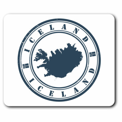 Animated Iceland Map Mouse Pad – Explore The Land Of Fire