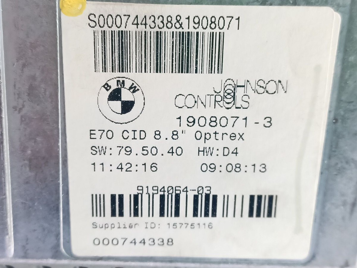 65509194064 MULTIFUNKTIONSDISPLAY / 19080713 000744338 / 9194064 