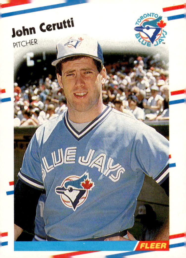 1988 Fleer #105 John Cerutti