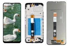 For Samsung Galaxy A03S SM-A307U LCD Display Touch Screen Digitizer Black Frame