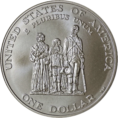 1998-S Black Patriots Commemorative Silver Dollar $1 NGC MS69 - Image 2 of 3