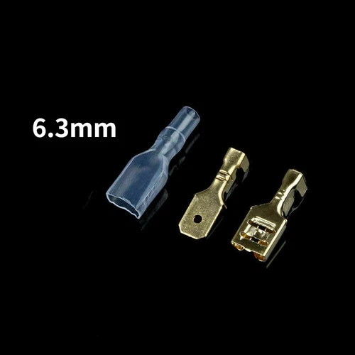 50Set 2.8/4.8/6.3mm Spade Male Female Terminals Electrical Wire Crimp Connectors - Picture 19 of 22