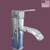 Bathroom Faucet Vista Triangle Chrome 1 Handle Single Hole | Renovator's Supply on sale Bathroom Faucet Vista Triangle Chrome 1 Handle Single Hole | Renovator's Supply on sale