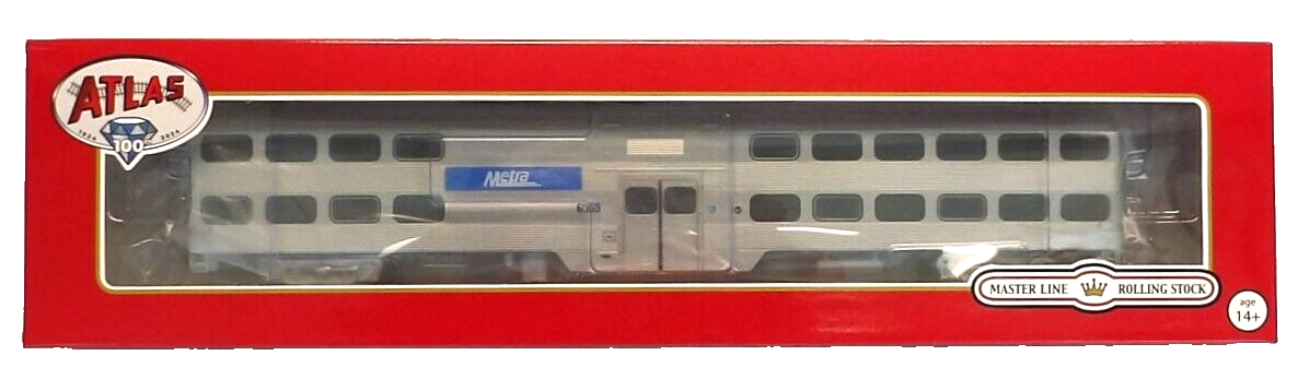 HO Atlas 20007041 Metra 6069 Nippon Sharyo Type 6000 Bi HO Atlas 20007041 Metra 6069 Nippon Sharyo Type 6000 Bi