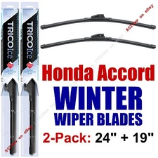 WINTER Wipers 2pk Super-Premium fit 1990-1993 Honda Accord -35240/35190
