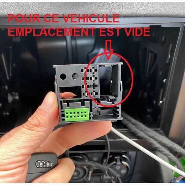 Faisceau commande au volant Audi R8 r&eacute;cup&eacute;ration ampli Full 2007-2015 - 3