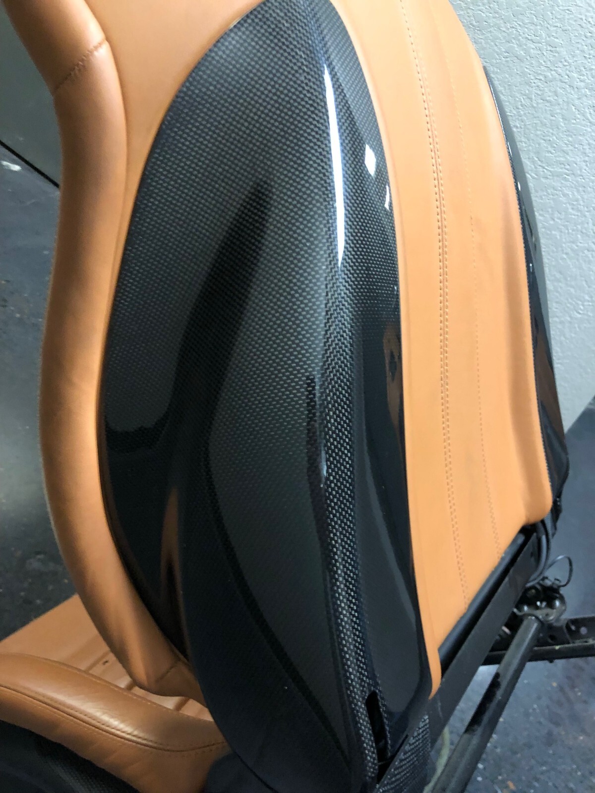 Ferrari 599 GTB, LH, Carbon Fiber Seat, Full Electric, Cuoio, Used, P/N 694536