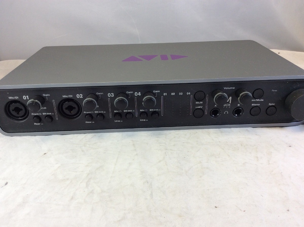 Avid MBox 3 Pro Firewire Audio Interface Digital Recording Avid MBox 3 Pro Firewire Audio Interface Digital Recording