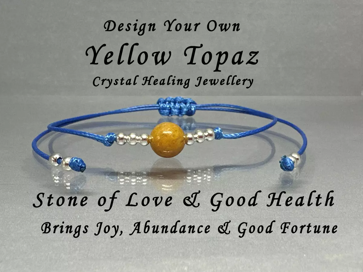 Yellow topaz bracelet sale